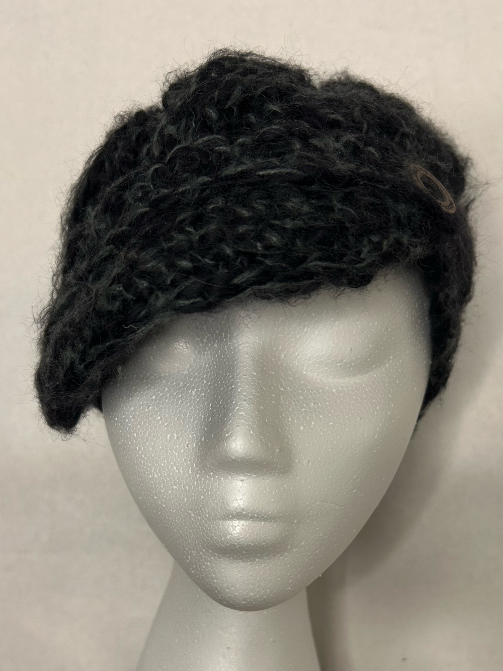 Billabong Black & Grey Knit Newsboy Style Hat - Women/Juniors Accessories